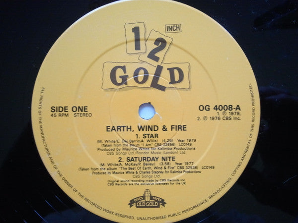 Earth - Star / Saturday Nite / After The Love Has Gone / I've Had Eno image 7