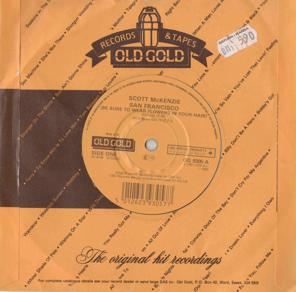 Scott McKenzie - San Francisco (Be Sure To Wear Flowers In Your Hair) image 1