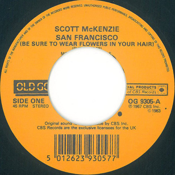 Scott McKenzie - San Francisco (Be Sure To Wear Flowers In Your Hair) image 3