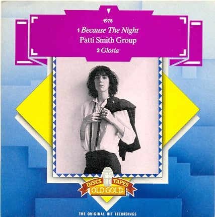 Patti Smith - Because The Night - Used Vinyl Record 7" image 1
