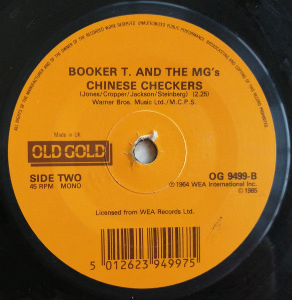 Booker T & The MG's - Green Onions / Chinese Checkers - Used Vinyl Re image 4