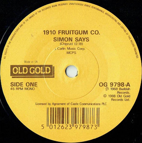 1910 Fruitgum Compan - Simon Says / Yummy Yummy Yummy - Used Vinyl Re image 7