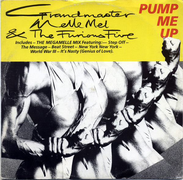 Grandmaster Melle Me - Pump Me Up - Used Vinyl Record 12" image 1
