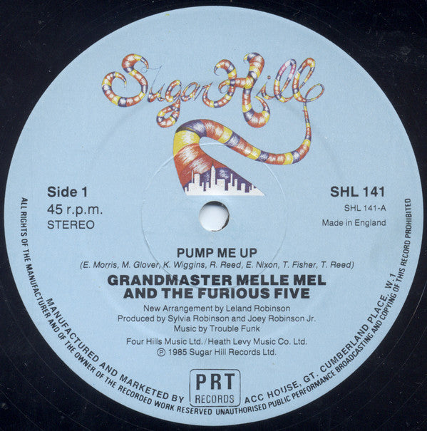 Grandmaster Melle Me - Pump Me Up - Used Vinyl Record 12" image 3