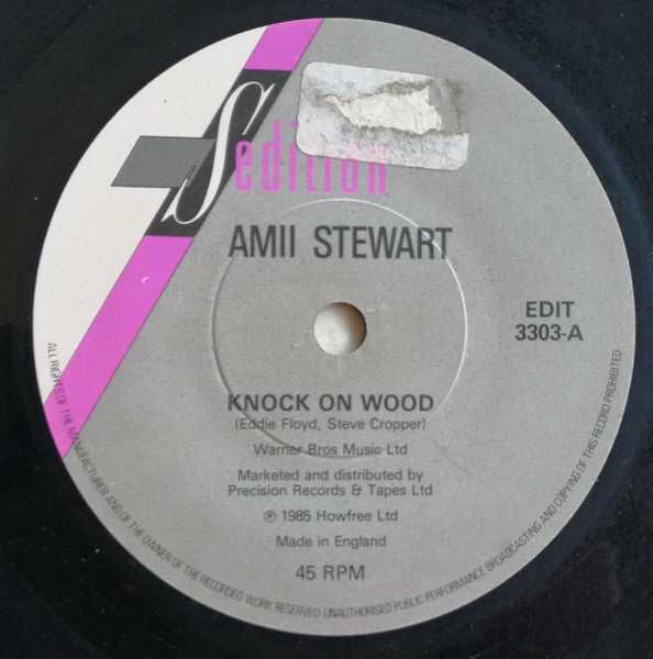 Amii Stewart - Knock On Wood (Ash 48) / Light My Fire (137 Disco Heav image 7