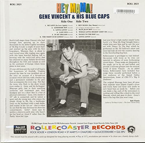 GENE VINCENT & HIS B - Hey Mama! - Vinyl Record 10 image 2