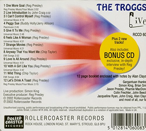 TROGGS - Live + Reg Presley Interview - CD image 2