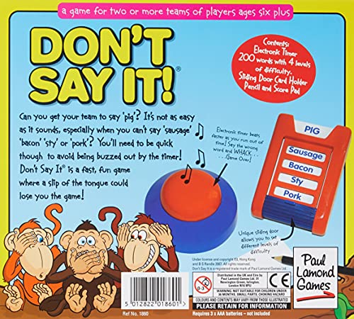Don't Say It - Non-book item image 3