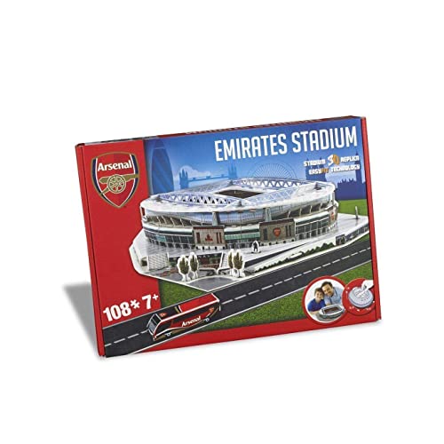 ARSENAL F.C. - EMIRATES STADIUM (3D STADIUM) - Jigsaw Puzzle image 4