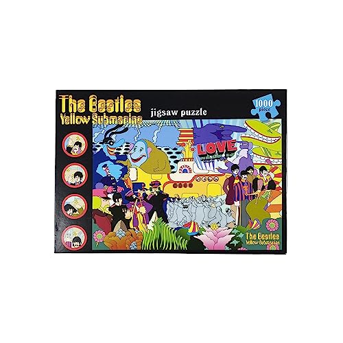 BEATLES - YELLOW SUBMARINE (1000 PIECE JIGSAW PUZZLE) - Jigsaw Puzzle image 1
