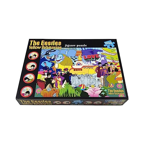 BEATLES - YELLOW SUBMARINE (1000 PIECE JIGSAW PUZZLE) - Jigsaw Puzzle image 2