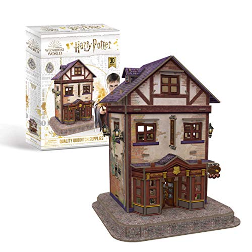 HP Diagon Alley Quidditch 3D Puzzle - Jigsaw Puzzle image 1