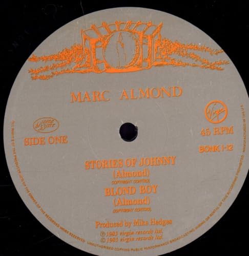 Marc Almond - Stories Of Johnny - Used Vinyl Record 12" image 3