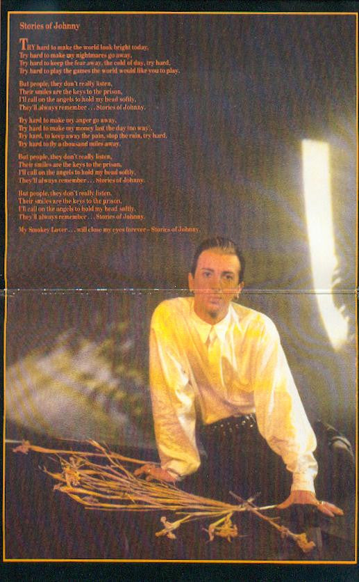 Marc Almond - Stories Of Johnny - Used Vinyl Record 7" image 3