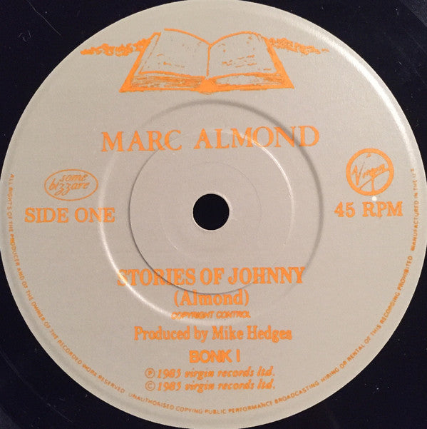 Marc Almond - Stories Of Johnny - Used Vinyl Record 7" image 7