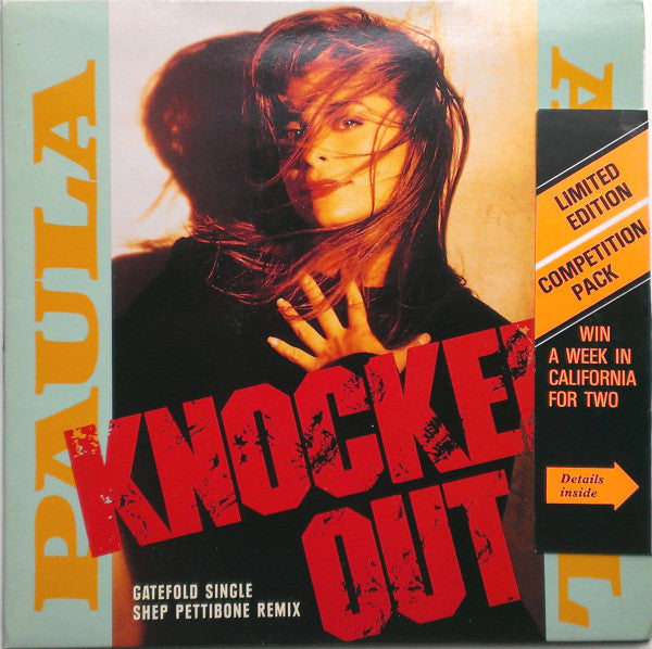 Paula Abdul - Knocked Out - Used Vinyl Record 7" image 1