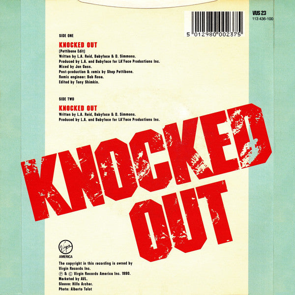 Paula Abdul - Knocked Out - Used Vinyl Record 7" image 7
