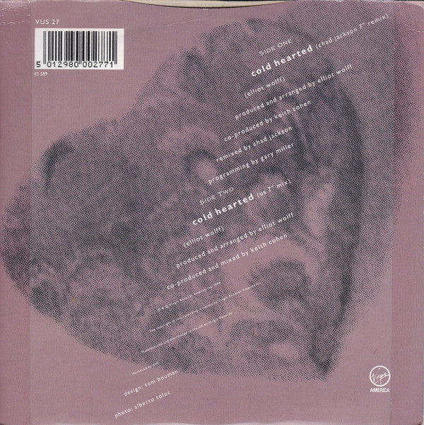 Paula Abdul - Cold Hearted - Used Vinyl Record 7" image 2
