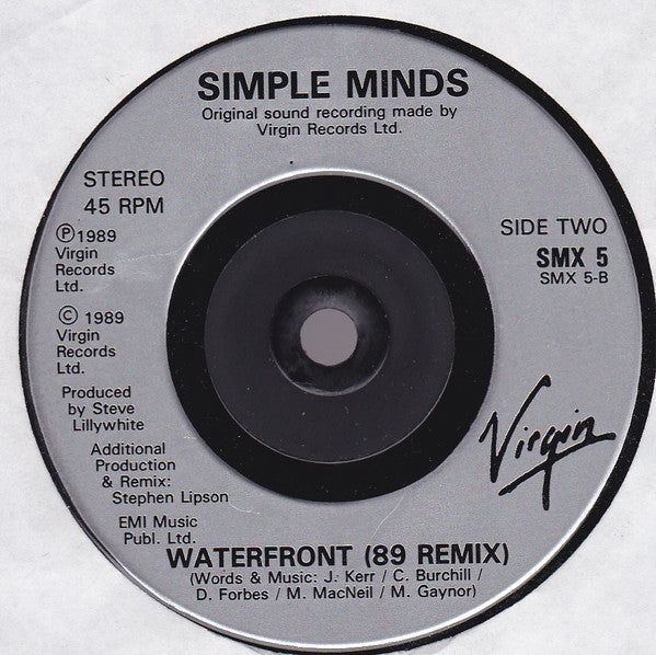 Simple Minds - Kick It In - Used Vinyl Record 7" image 8