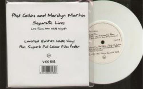 Phil Collins - Separate Lives (Love Theme From White Nights) - Used V image 2