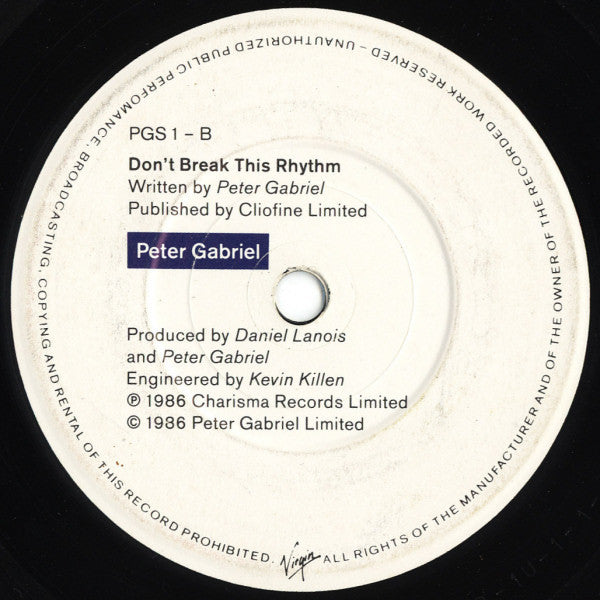 Peter Gabriel - Sledgehammer - Used Vinyl Record 7" image 8