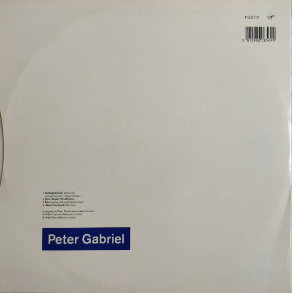Peter Gabriel - Sledgehammer (Limited Edition Dance Mix) - Used Vinyl R image 2