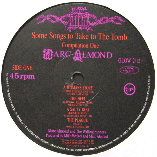 Marc Almond - A Woman's Story (Some Songs To Take To The Tomb - Compila image 3