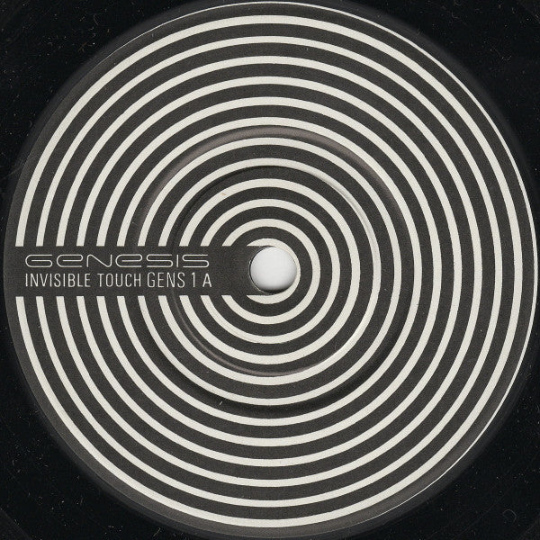 Genesis - Invisible Touch - Used Vinyl Record 7" image 8