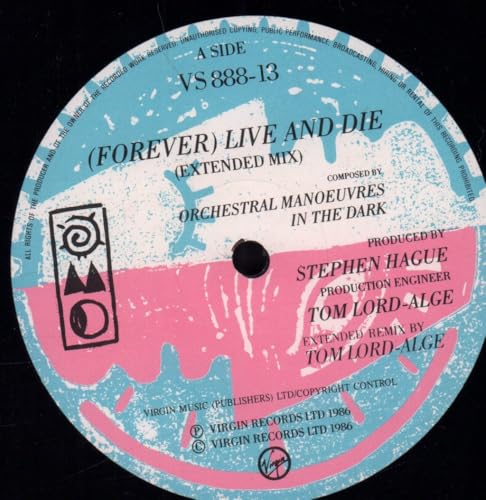 Orchestral Manoeuvre - (Forever) Live And Die (Extended Remix) - Used image 3