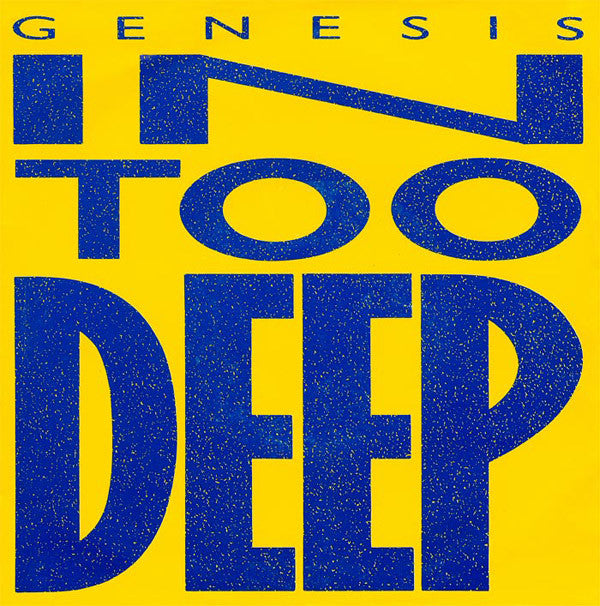 Genesis - In Too Deep - Used Vinyl Record 7" image 1