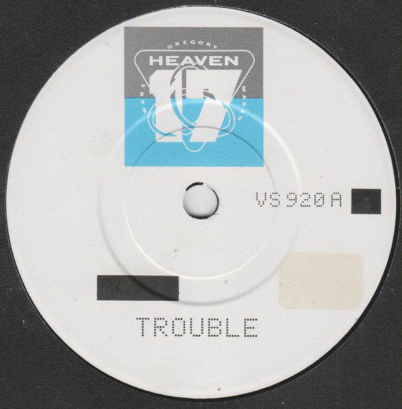 Heaven 17 - Trouble - Used Vinyl Record 7" image 3