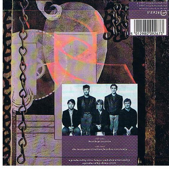 China Crisis - Best Kept Secret - Used Vinyl Record 7" image 6