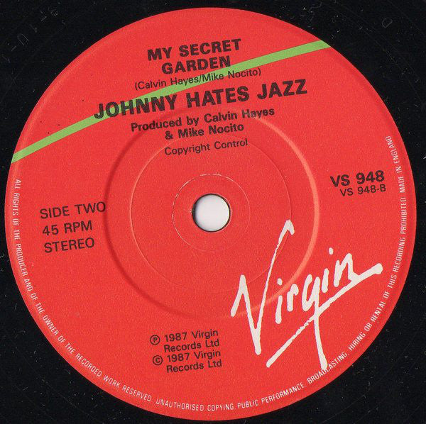 Johnny Hates Jazz - Shattered Dreams - Used Vinyl Record 7" image 4