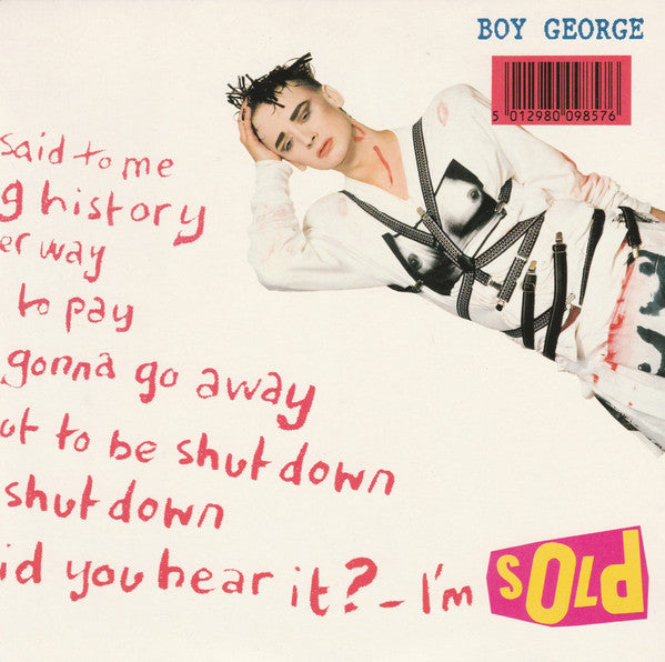 Boy George - Sold - Used Vinyl Record 7" image 1