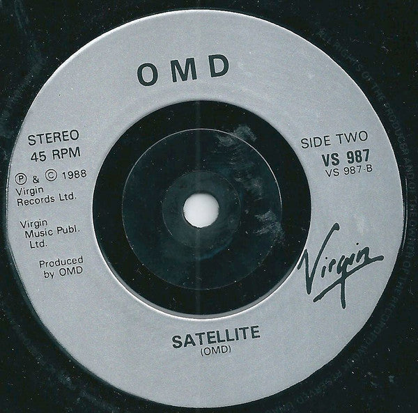 Orchestral Manoeuvre - Dreaming - Used Vinyl Record 7" image 4