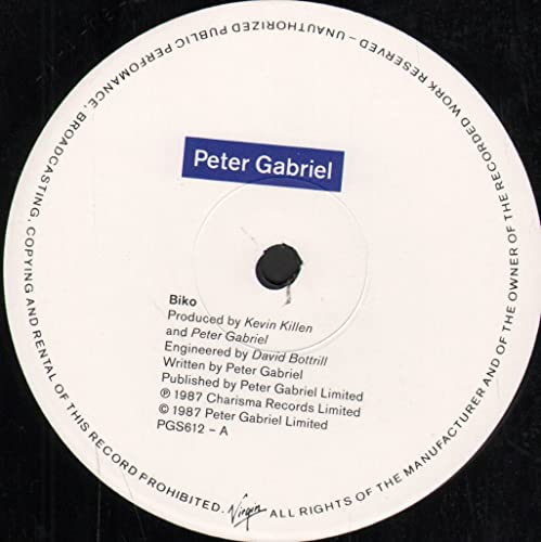 Peter Gabriel - Biko - Used Vinyl 12" image 1