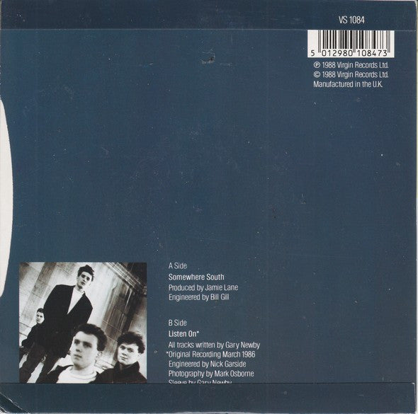 Railway Children - Somewhere South - Used Vinyl Record 7" image 2