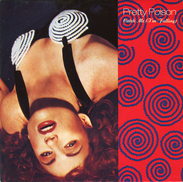 Pretty Poison - Catch Me (I'm Falling) - Used Vinyl Record 7" image 1