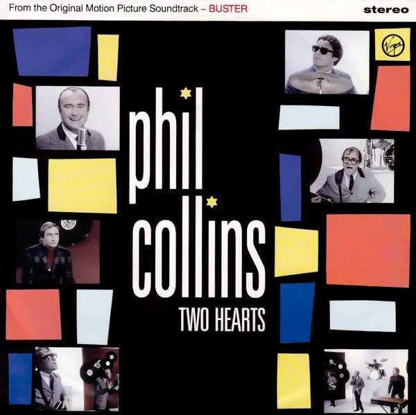 Phil Collins - Two Hearts - Used Vinyl Record 7" image 5
