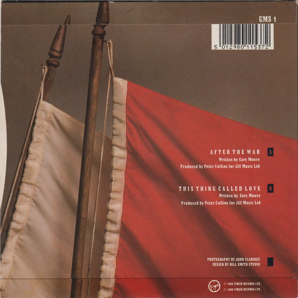 Gary Moore - After The War - Used Vinyl Record 7" image 2