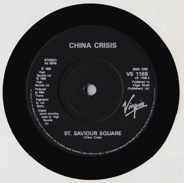 China Crisis - Saint Saviour Square - Used Vinyl Record 7" image 3