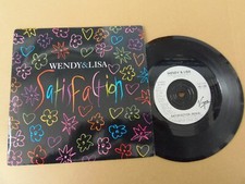 Wendy & Lisa - Satisfaction - Used Vinyl Record 7" image 1