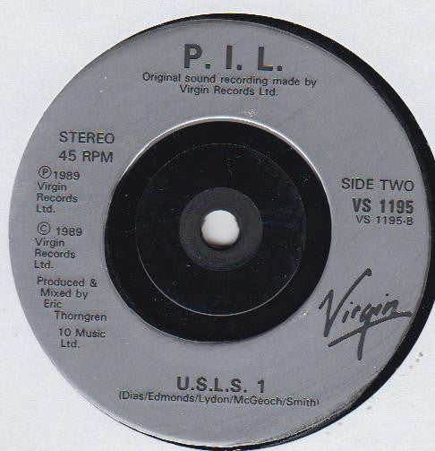 Public Image Limited - Warrior - Used Vinyl Record 7" image 4