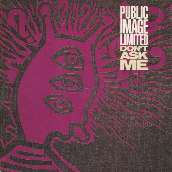 Public Image Limited - Don't Ask Me - Used Vinyl Record 7" image 1