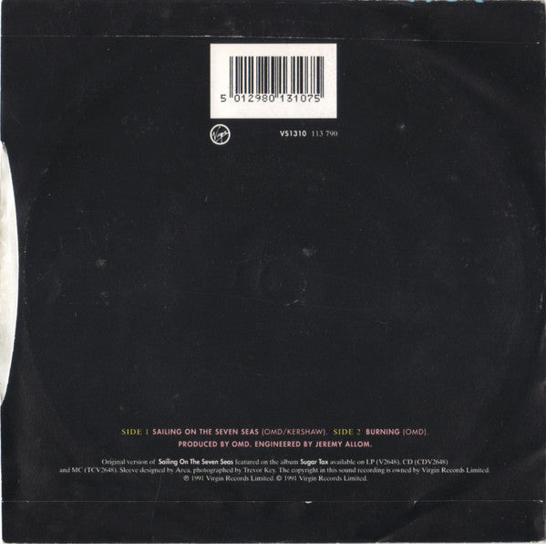 Orchestral Manoeuvre - Sailing On The Seven Seas - Used Vinyl Record image 2