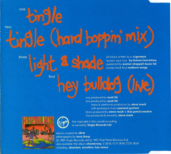 That Petrol Emotion - Tingle - Used CD image 2