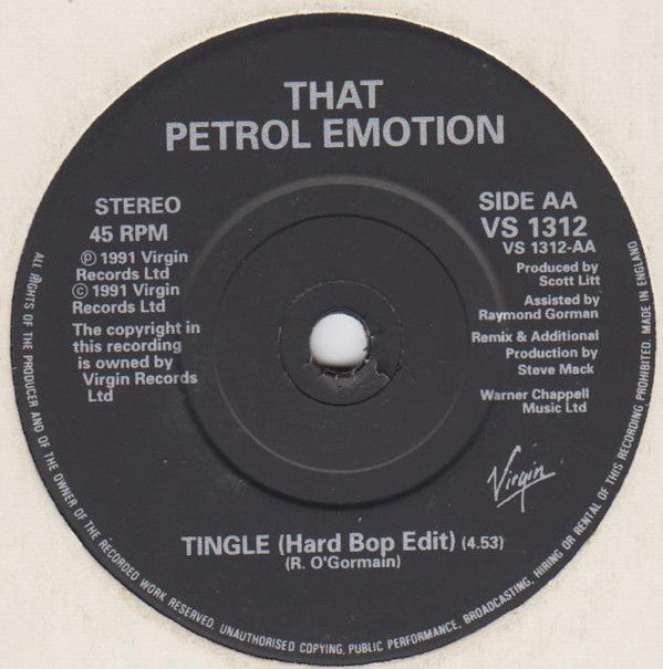 That Petrol Emotion - Tingle - Used CD image 4