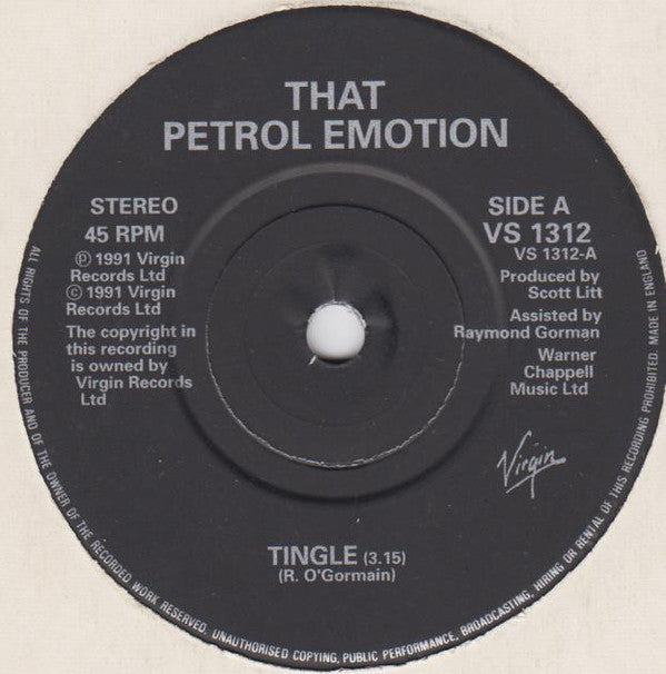 That Petrol Emotion - Tingle - Used CD image 7
