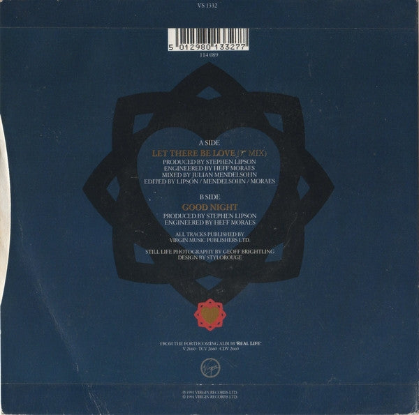 Simple Minds - Let There Be Love - Used Vinyl Record 7" image 2