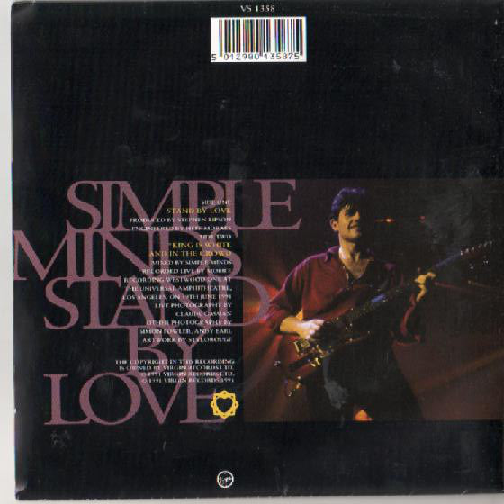 Simple Minds - Stand By Love - Used Vinyl Record 7" image 4